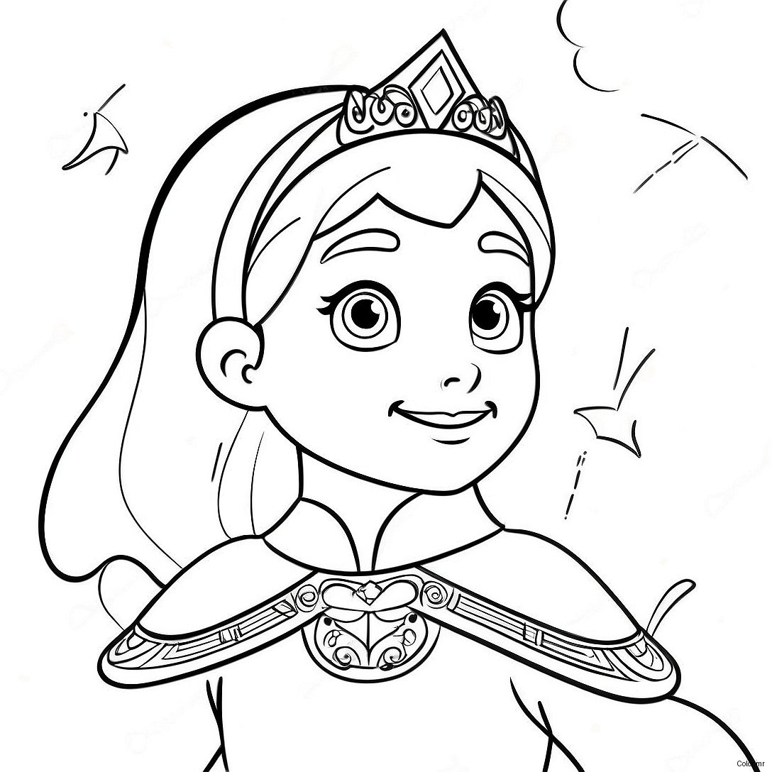 Bravery Of Nella The Princess Knight Coloring Page 56432 46911