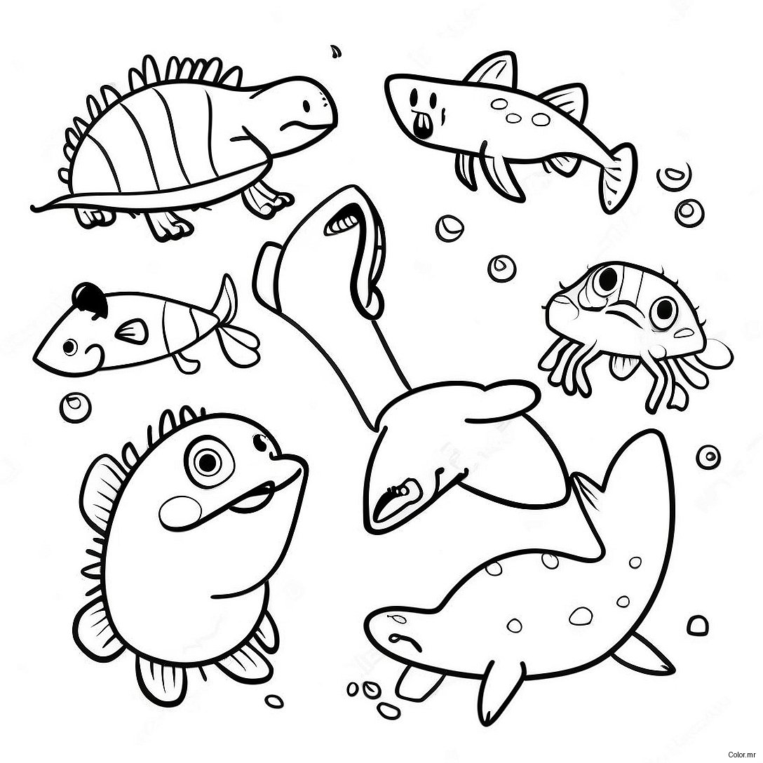 Carnivorous Animals In The Food Chain Coloring Page 26983 24645