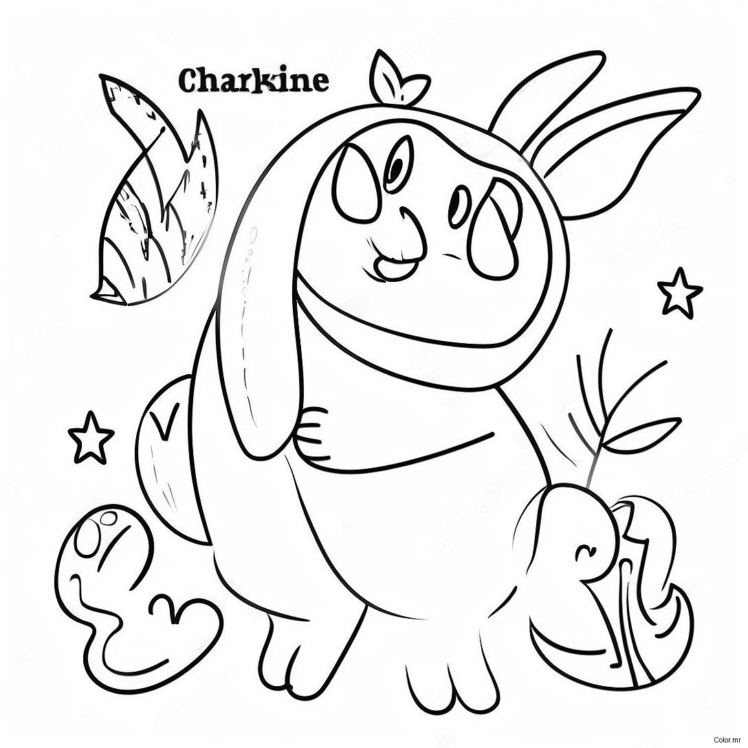 Charming Kevin Henkes Characters Coloring Page 57093 47425