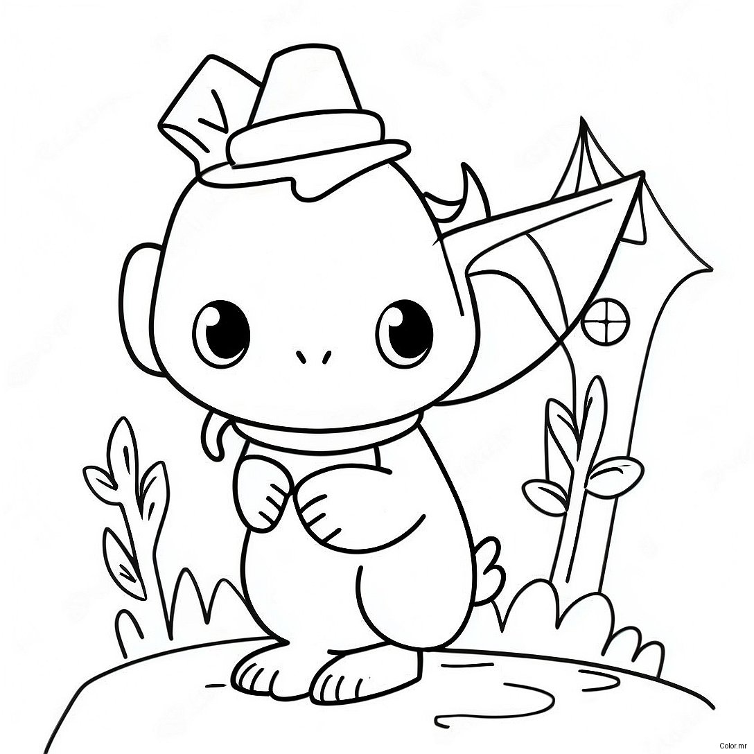 Charming Kevin Henkes Characters Coloring Page 57093 47497
