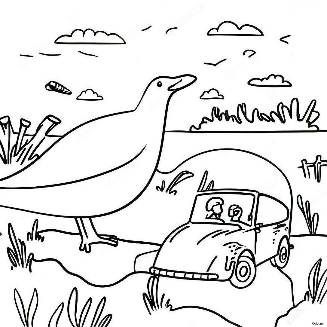Colorful Migration Movie Scene Coloring Page 11728 9630