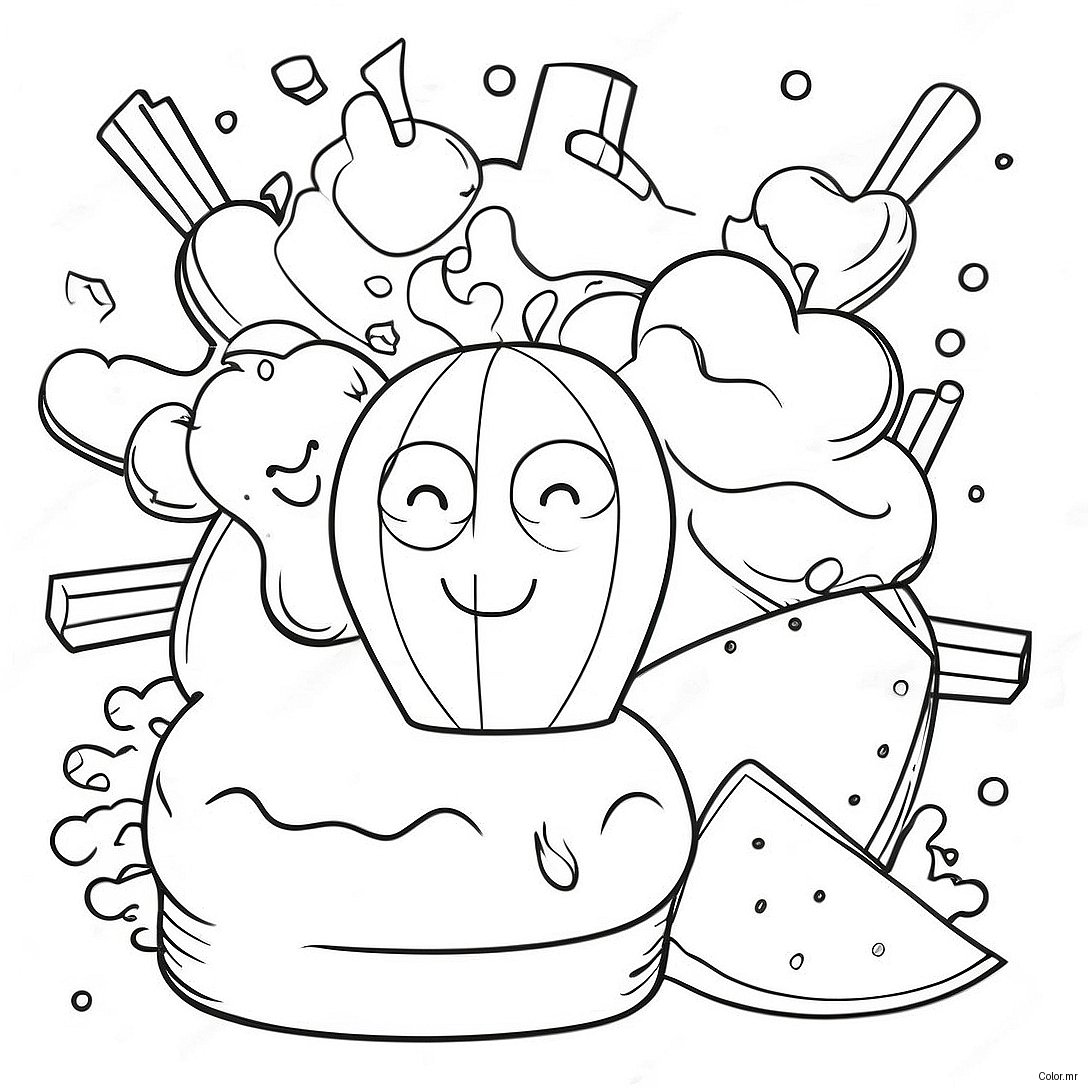 Creative 5th Grade Art Project Coloring Page 45013 37411