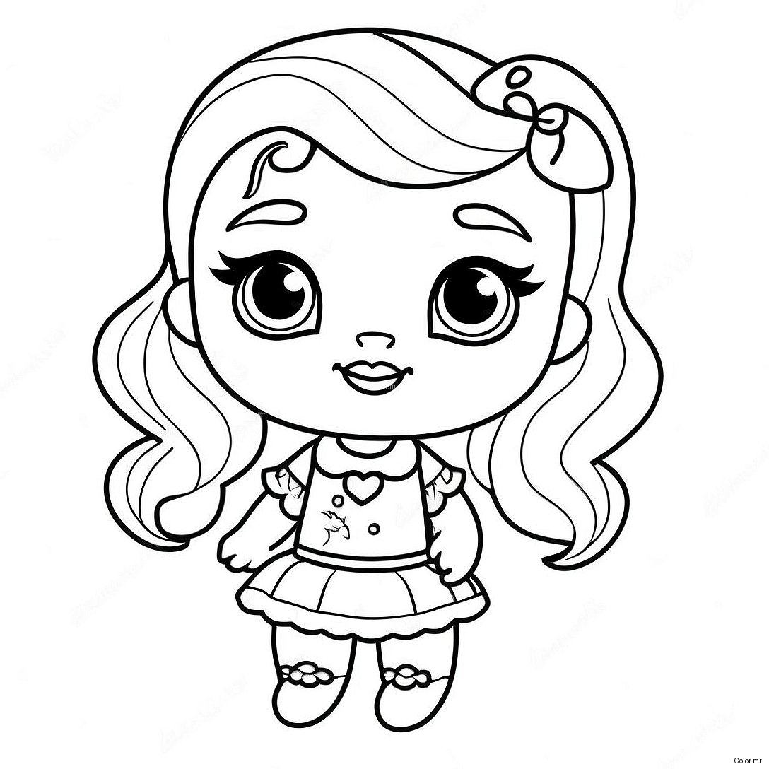 Cute Monster High Baby Characters Coloring Page 46604 38804