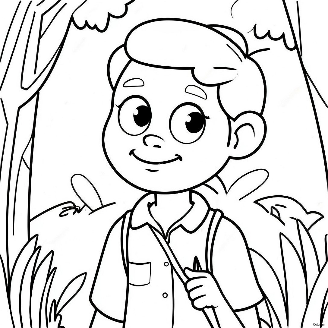 Eliza Thornberry Exploring Nature Coloring Page 37106 30901