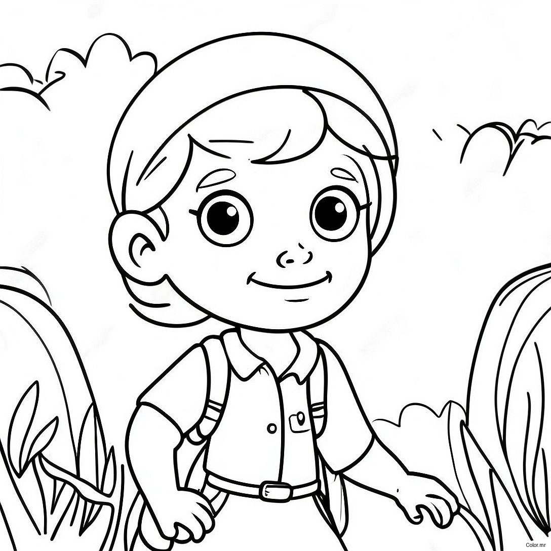Eliza Thornberry Exploring Nature Coloring Page 37106 30903