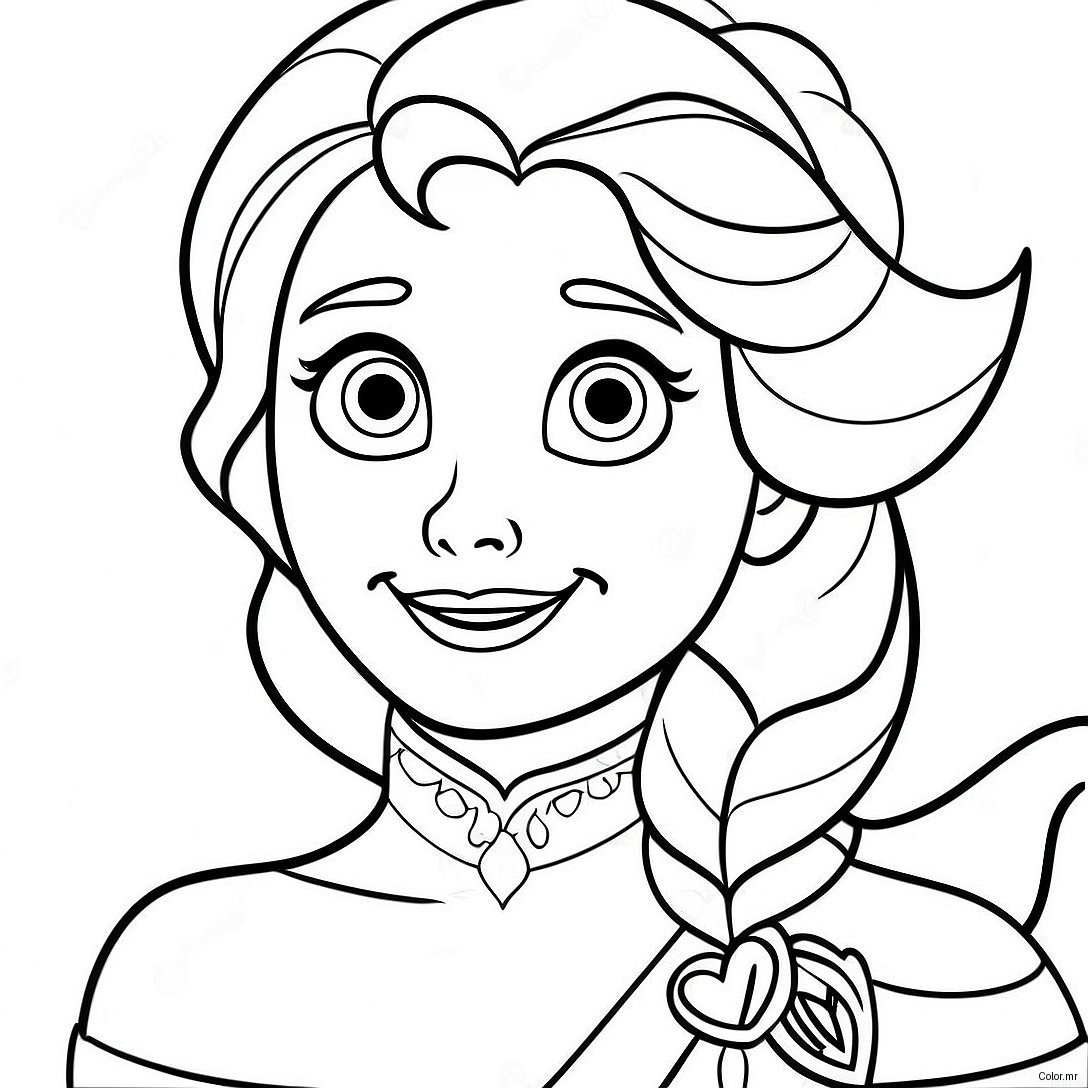 Elsa Frozen 2 Show Yourself Coloring Page 20301 18864