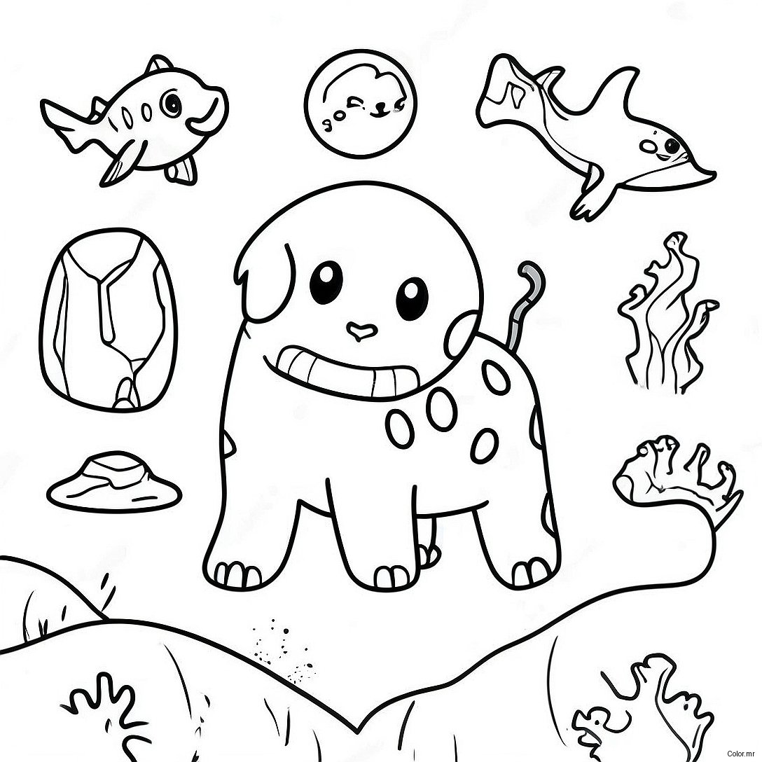 Endangered Animals In Climate Change Coloring Page 31209 27962
