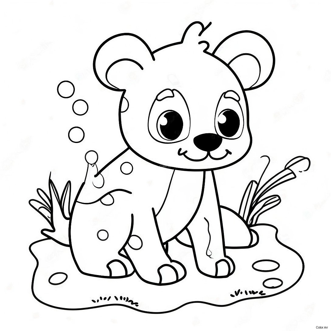Fun Connect The Dot Animal Coloring Page 72355 59750