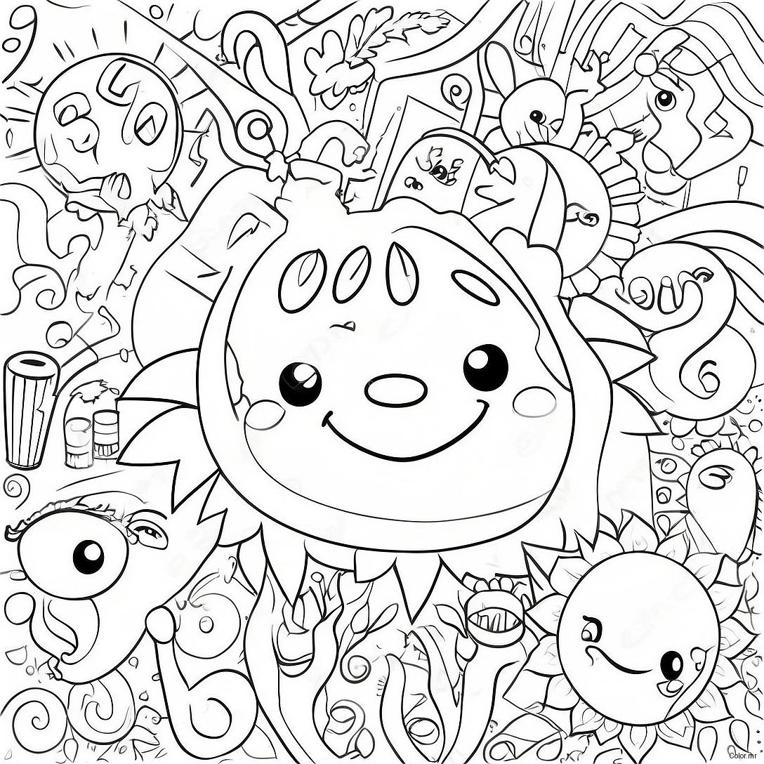 Funny Adult Swear Words Coloring Page 8216 6664