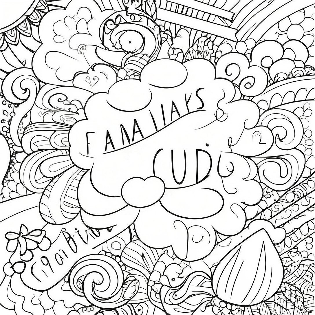 Funny Inappropriate Swear Words Coloring Page 34083 18130