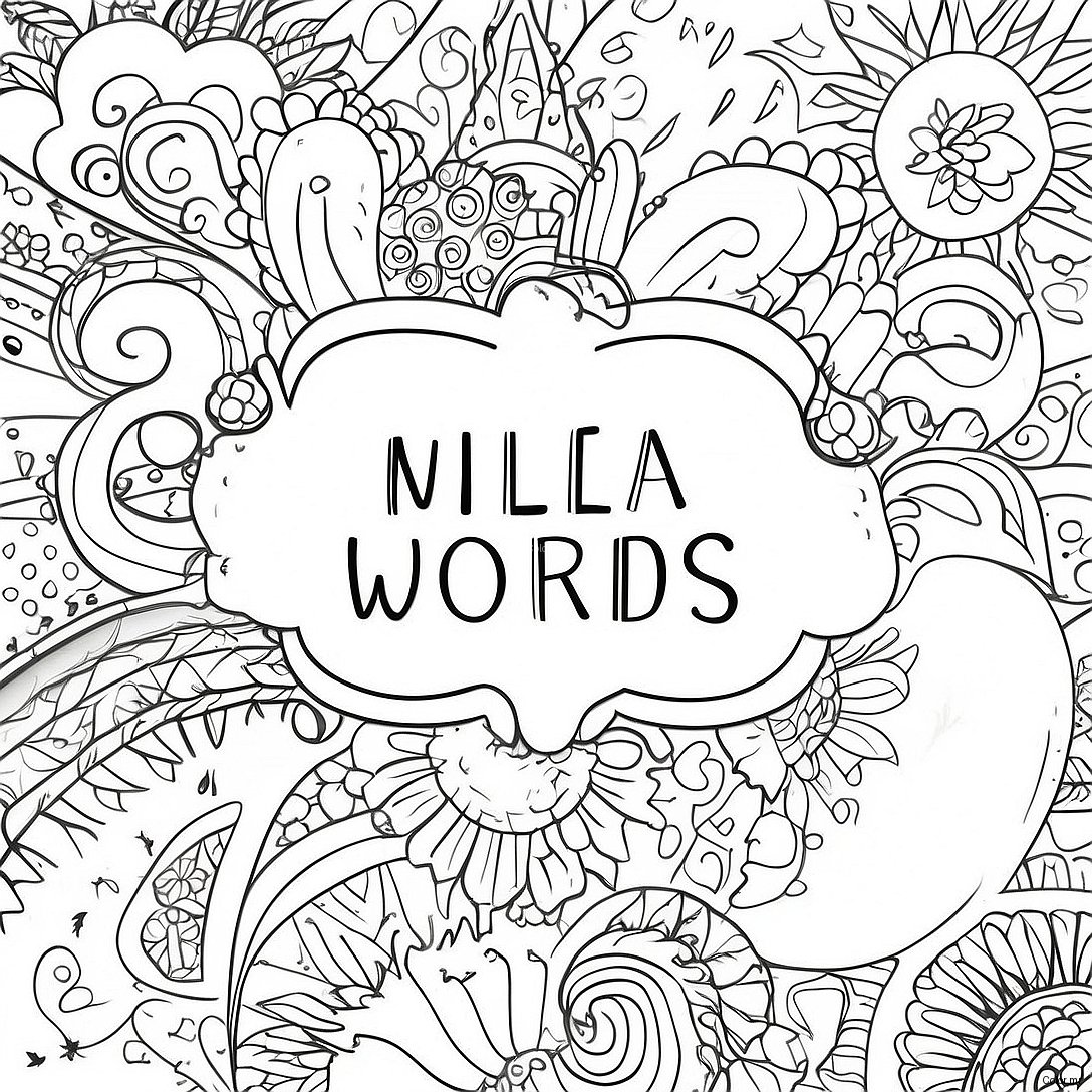 Funny Inappropriate Swear Words Coloring Page 34083 28329