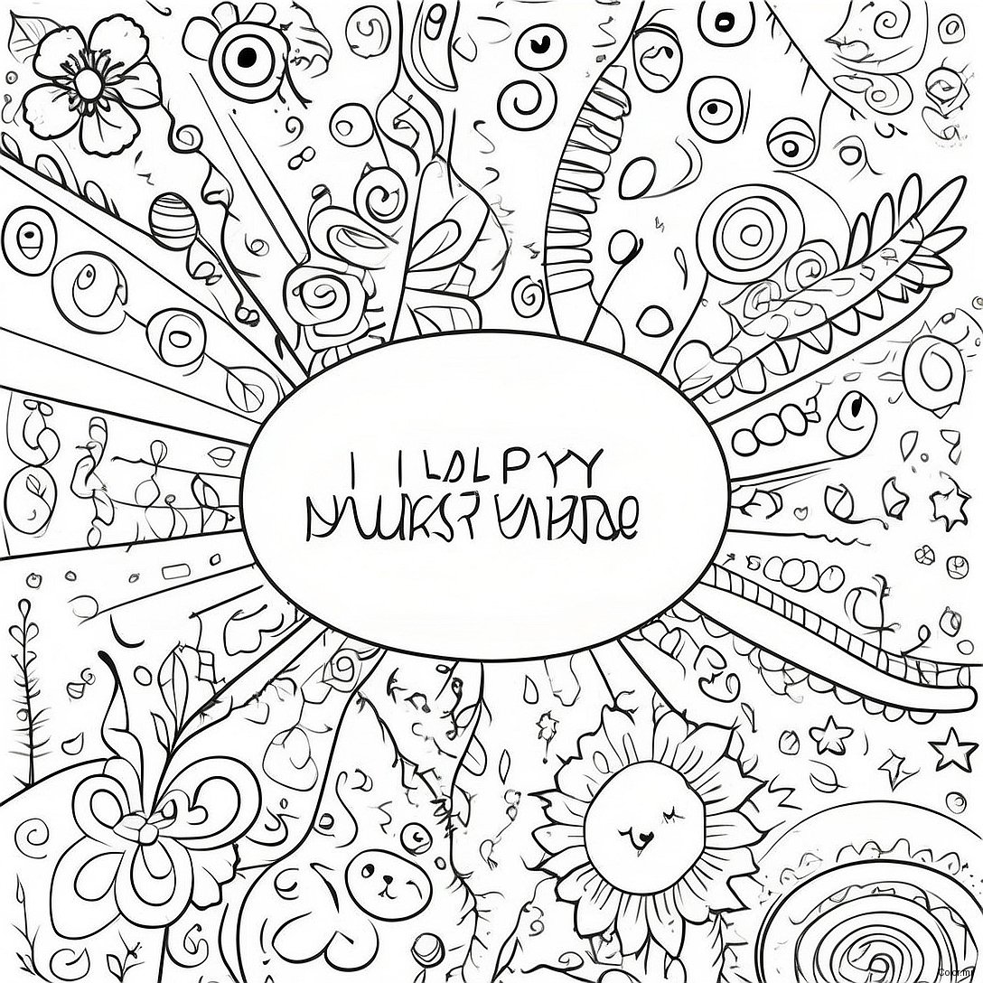 Funny Inappropriate Swear Words Coloring Page 34083 28331