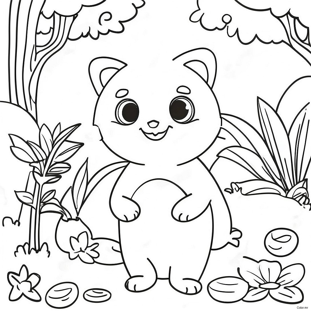 Garten Of Banban Colorful Characters Coloring Page 72985 60257