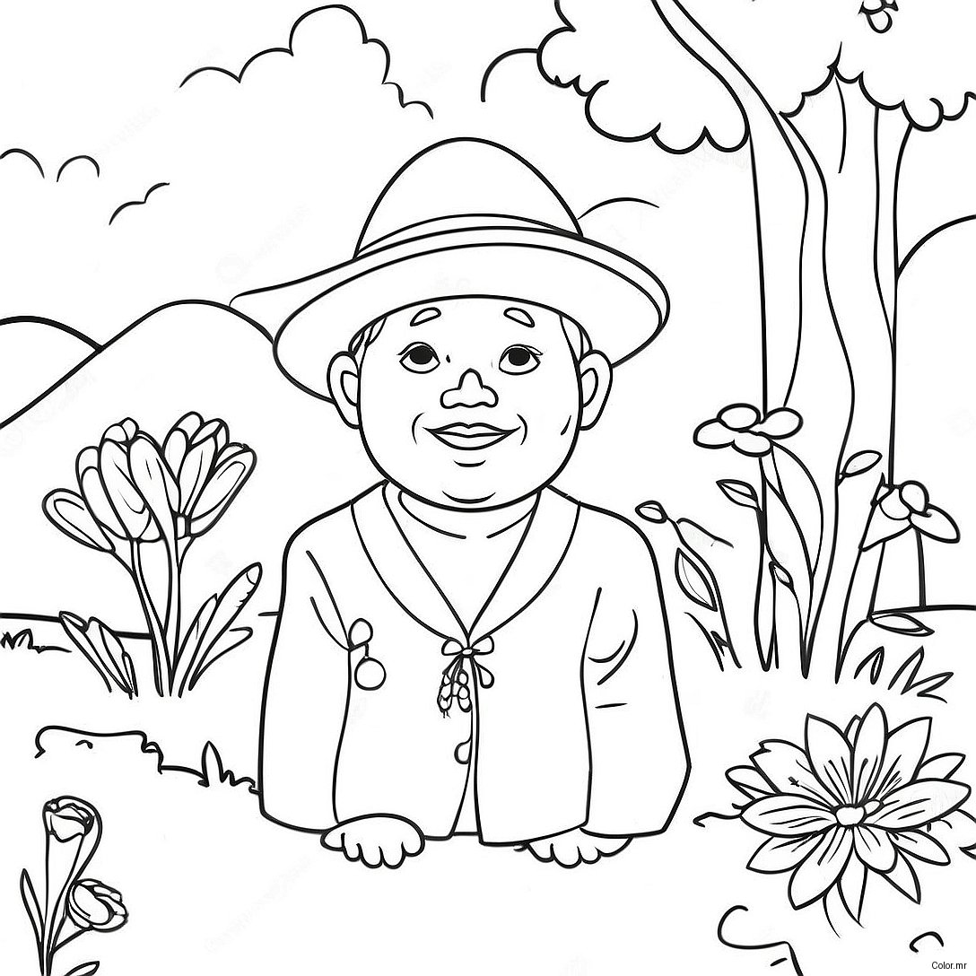 Garten Of Banban Colorful Characters Coloring Page 72985 60258