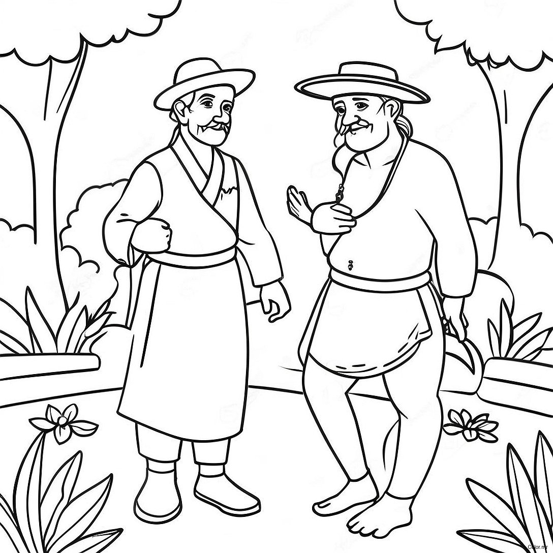 Garten Of Banban Colorful Characters Coloring Page 72985 60259