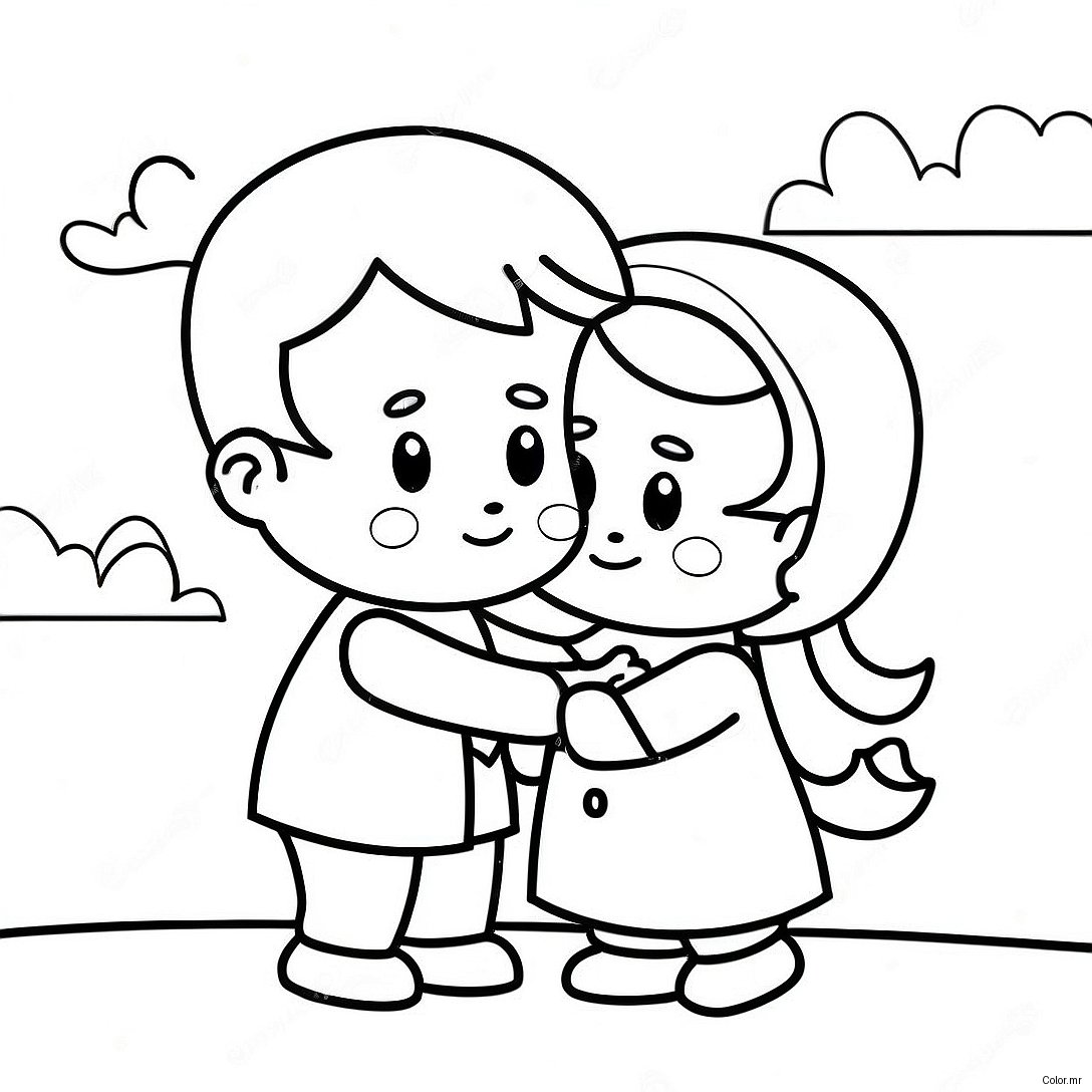 Heartwarming Kindness Activities Coloring Page 21473 19934