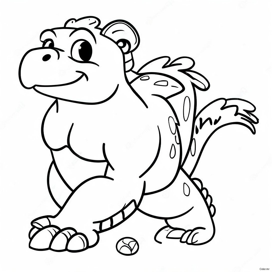 Iowa State Cyclones Mascot Coloring Page 47775 39728