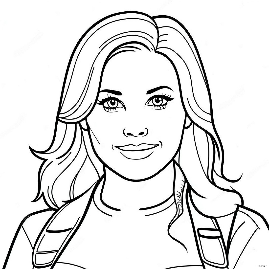 Megan Movie Character Adventure Coloring Page 54039 45029