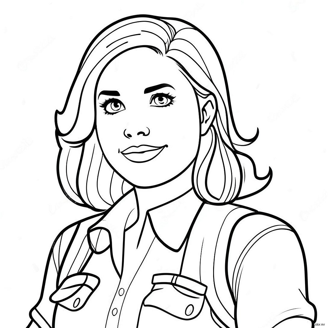 Megan Movie Character Adventure Coloring Page 54039 45031