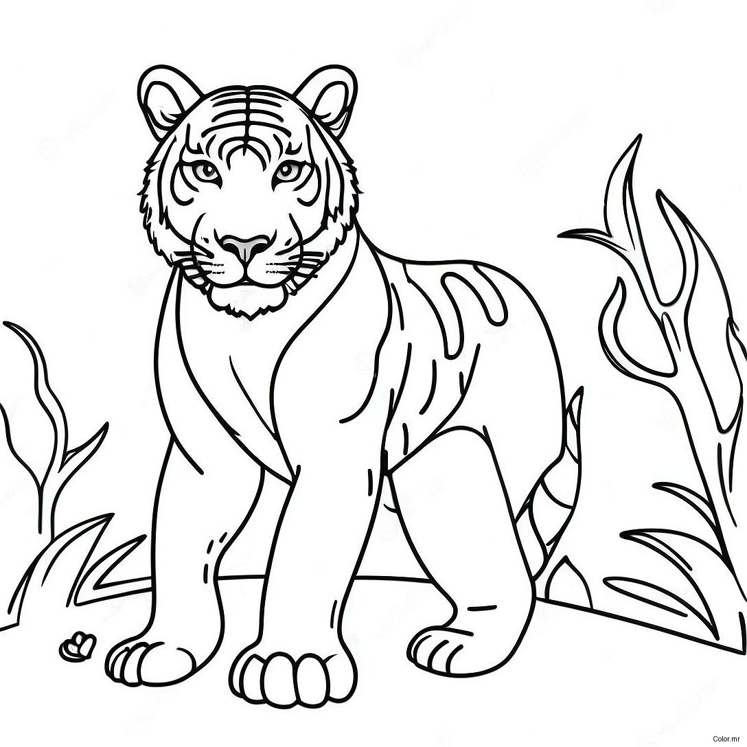 Pagina Para Colorear De Animal Realista 3088 2521
