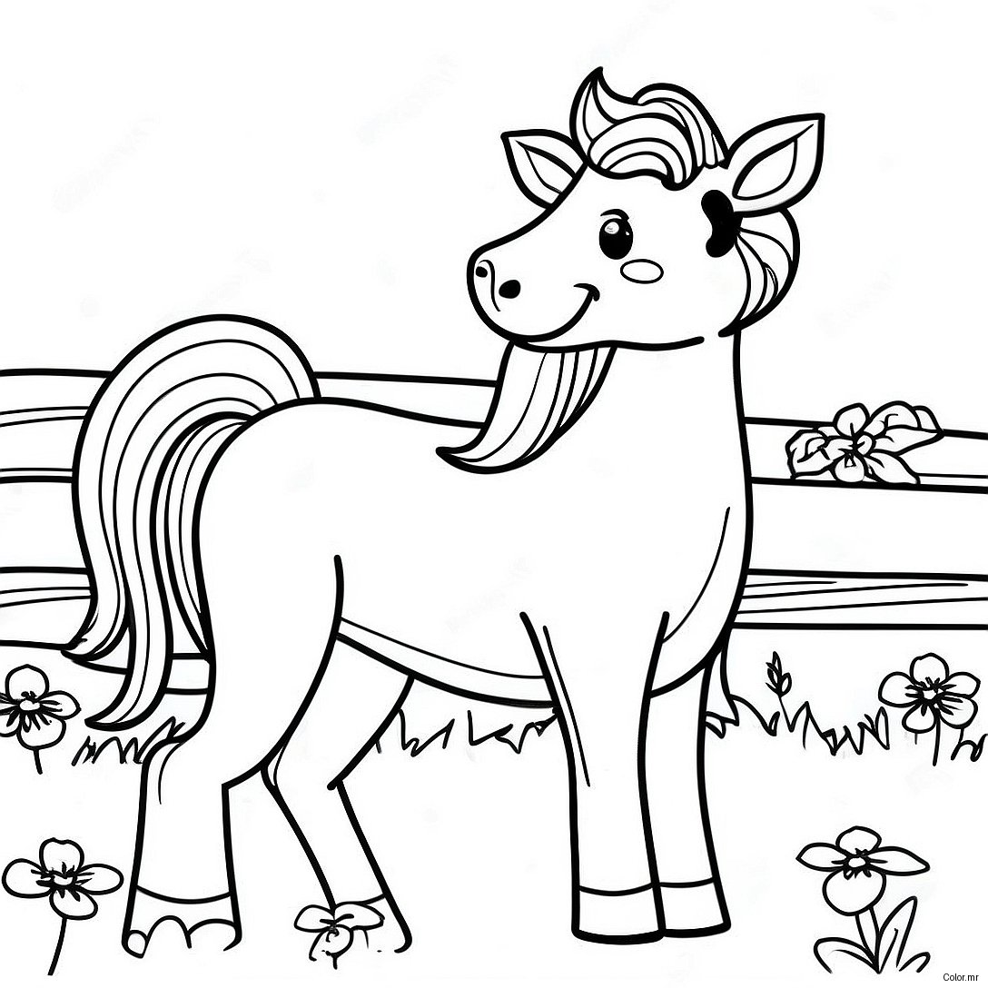 Pagina Para Colorear De Animales De Granja Realistas 16572 13958