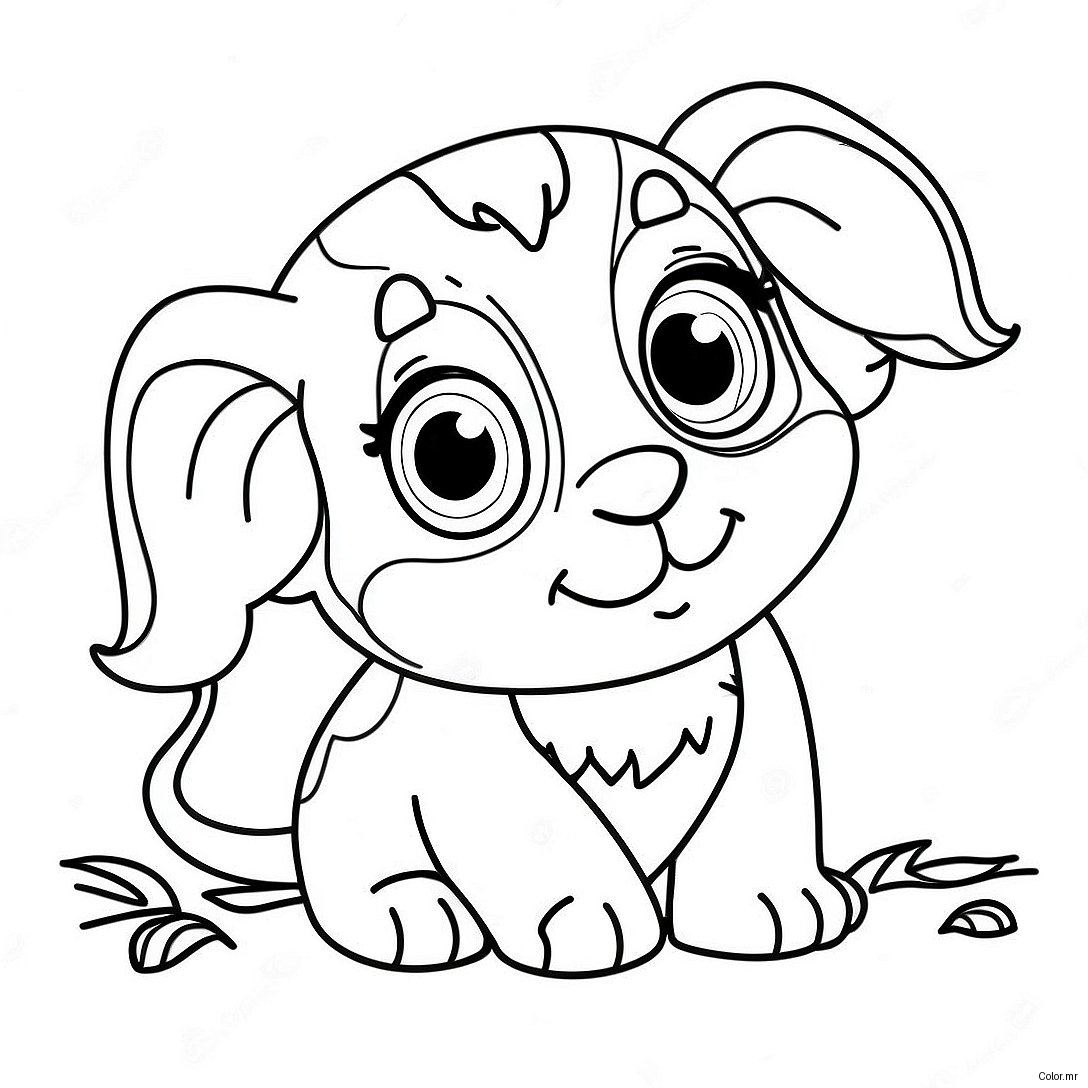 Pagina Para Colorear De Bebe Animal Realista 11707 9588