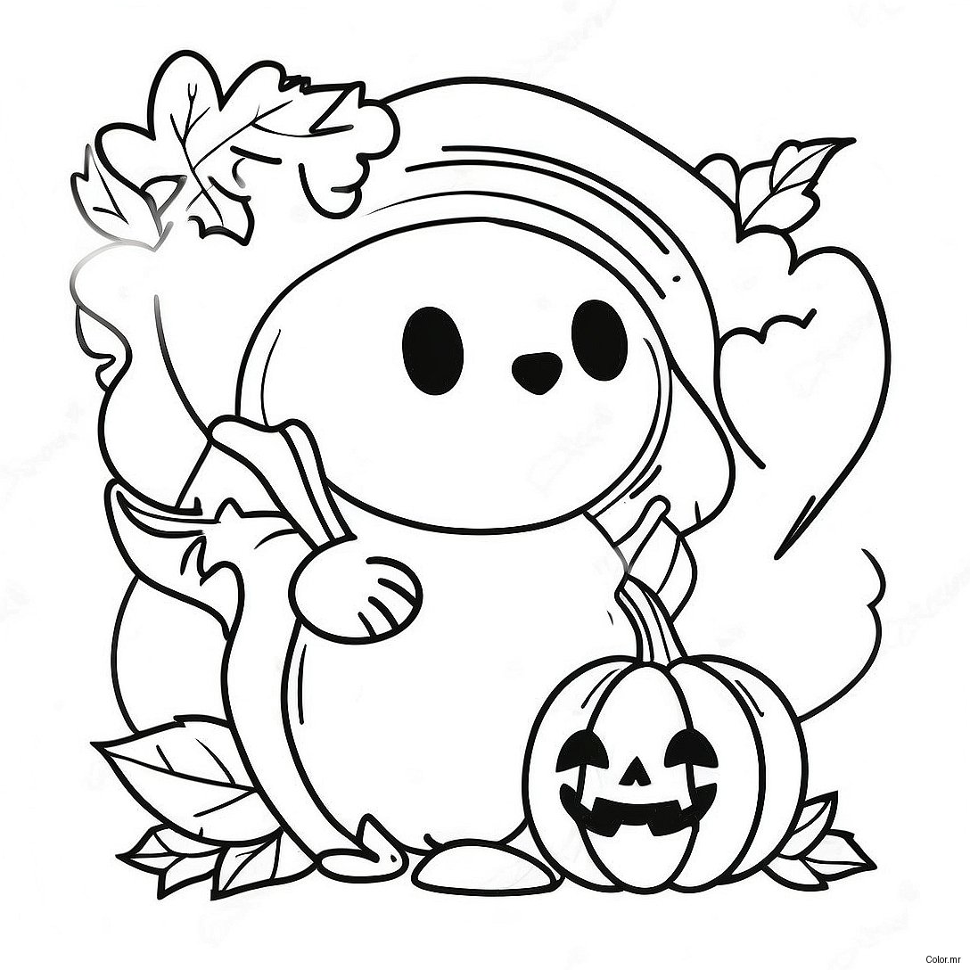 Pagina Para Colorear De Halloween Vintage 15499 13125