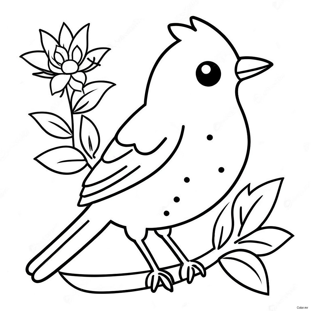 Pagina Para Colorear De Pajaros Realistas 5583 4457