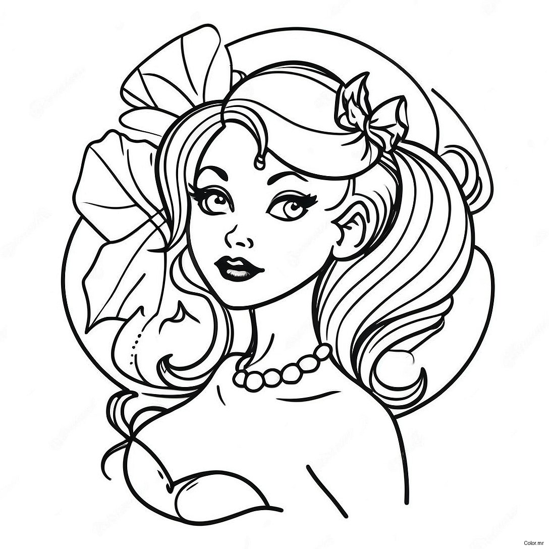 Pagina Para Colorear De Tatuaje Pin Up Vintage 28587 25888