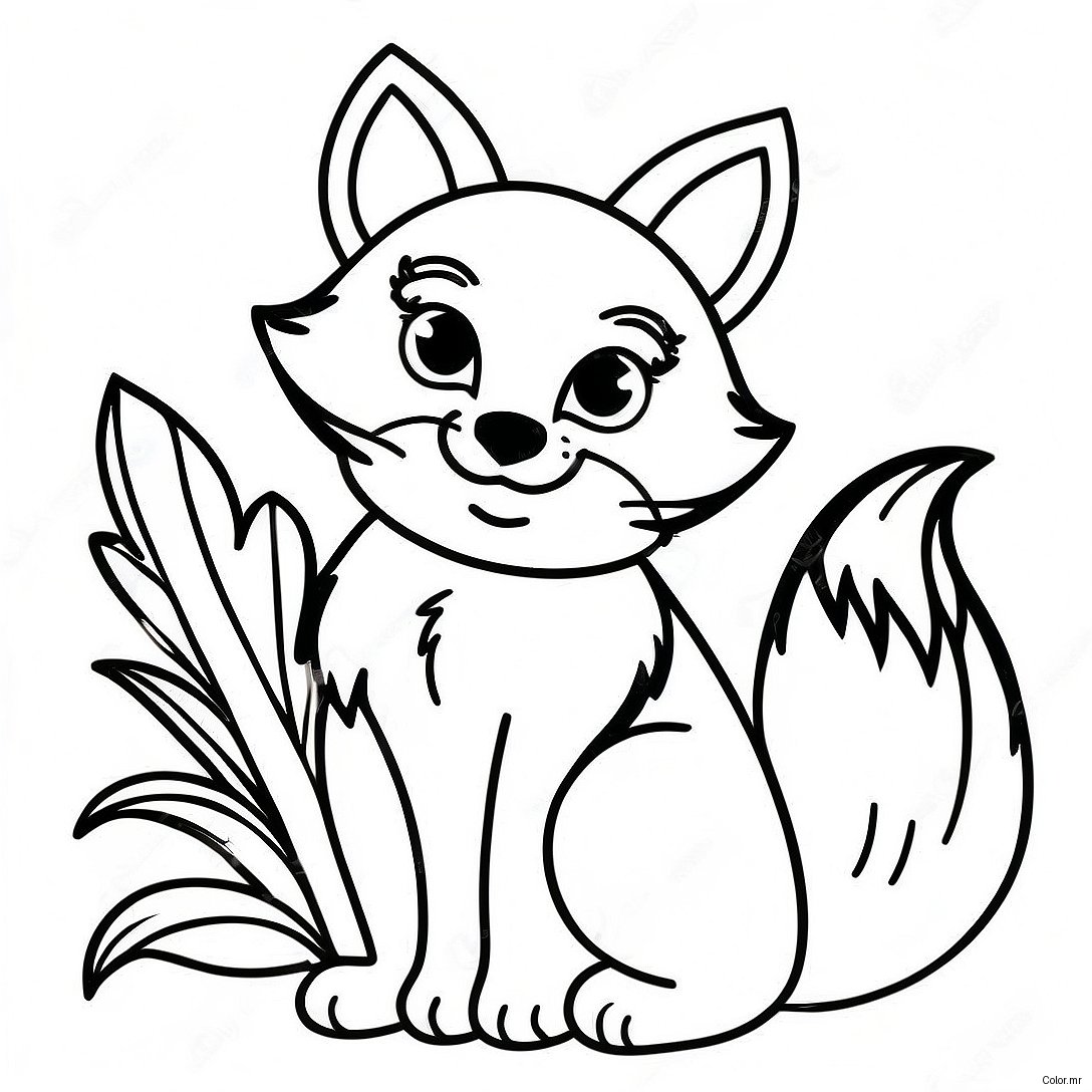 Pagina Para Colorear De Un Zorro Realista 22773 20954