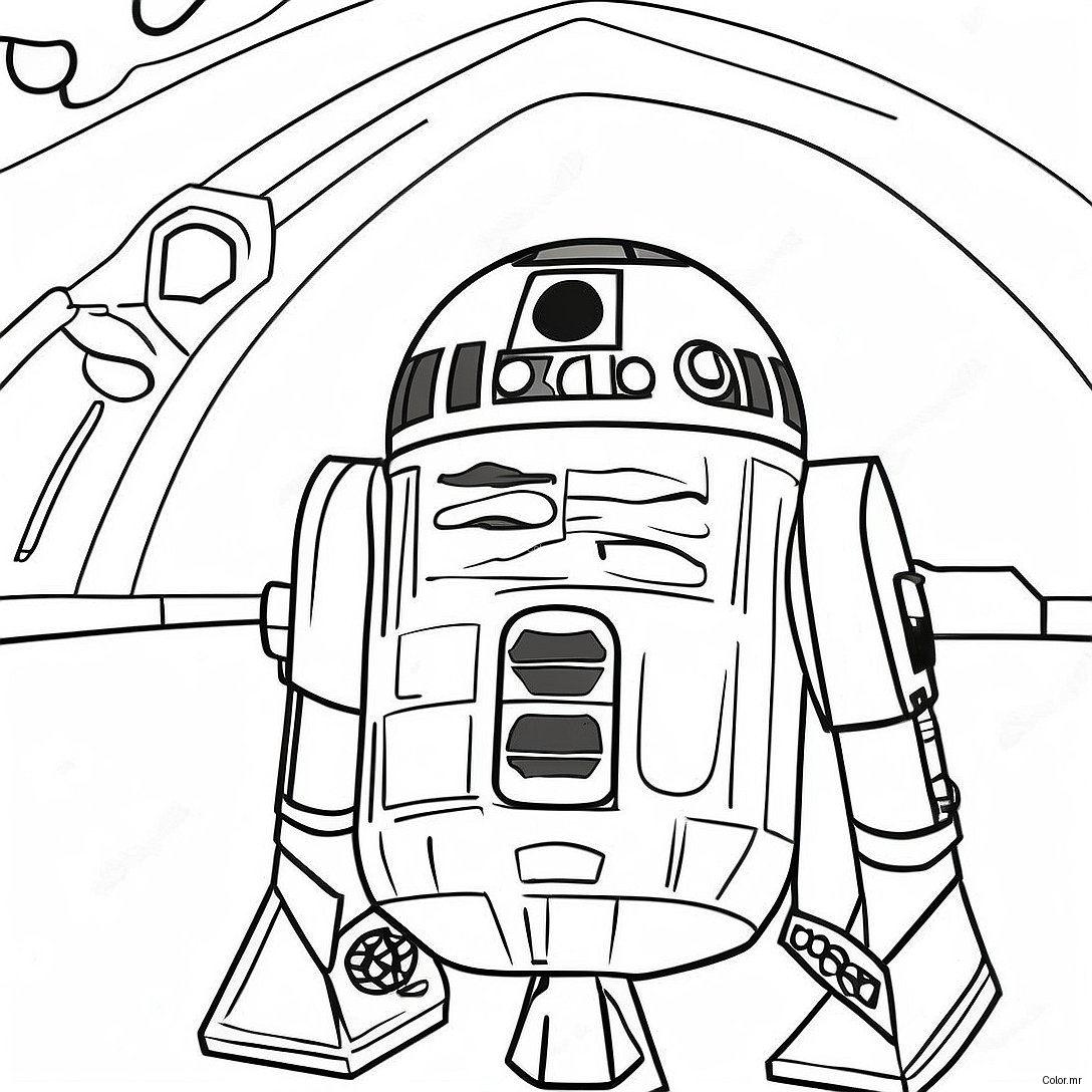 Pagina Para Colorear Realista De Star Wars 42440 35178