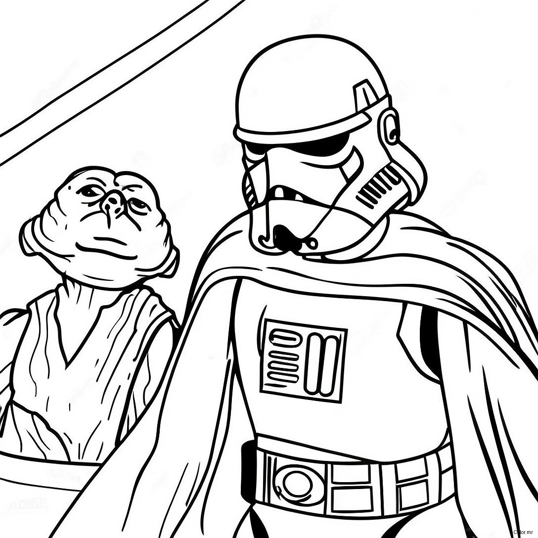 Pagina Para Colorear Realista De Star Wars 42440 35180