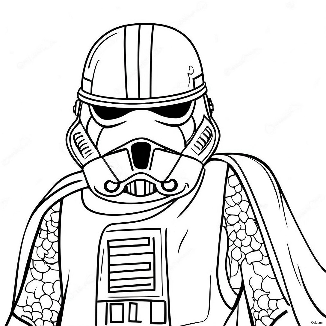Pagina Para Colorear Realista De Star Wars 42440 35370