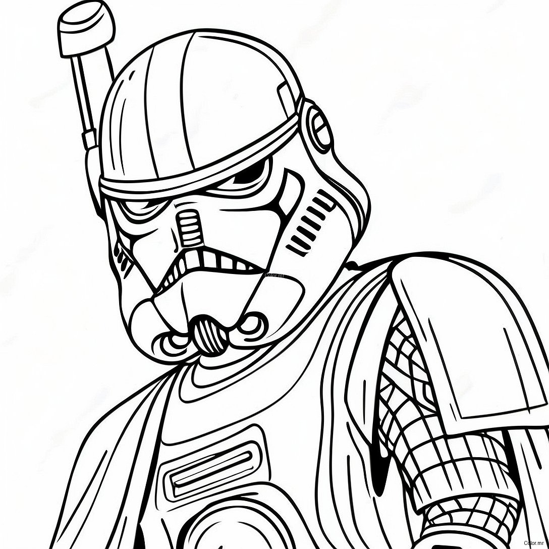 Pagina Para Colorear Realista De Star Wars 42440 35371