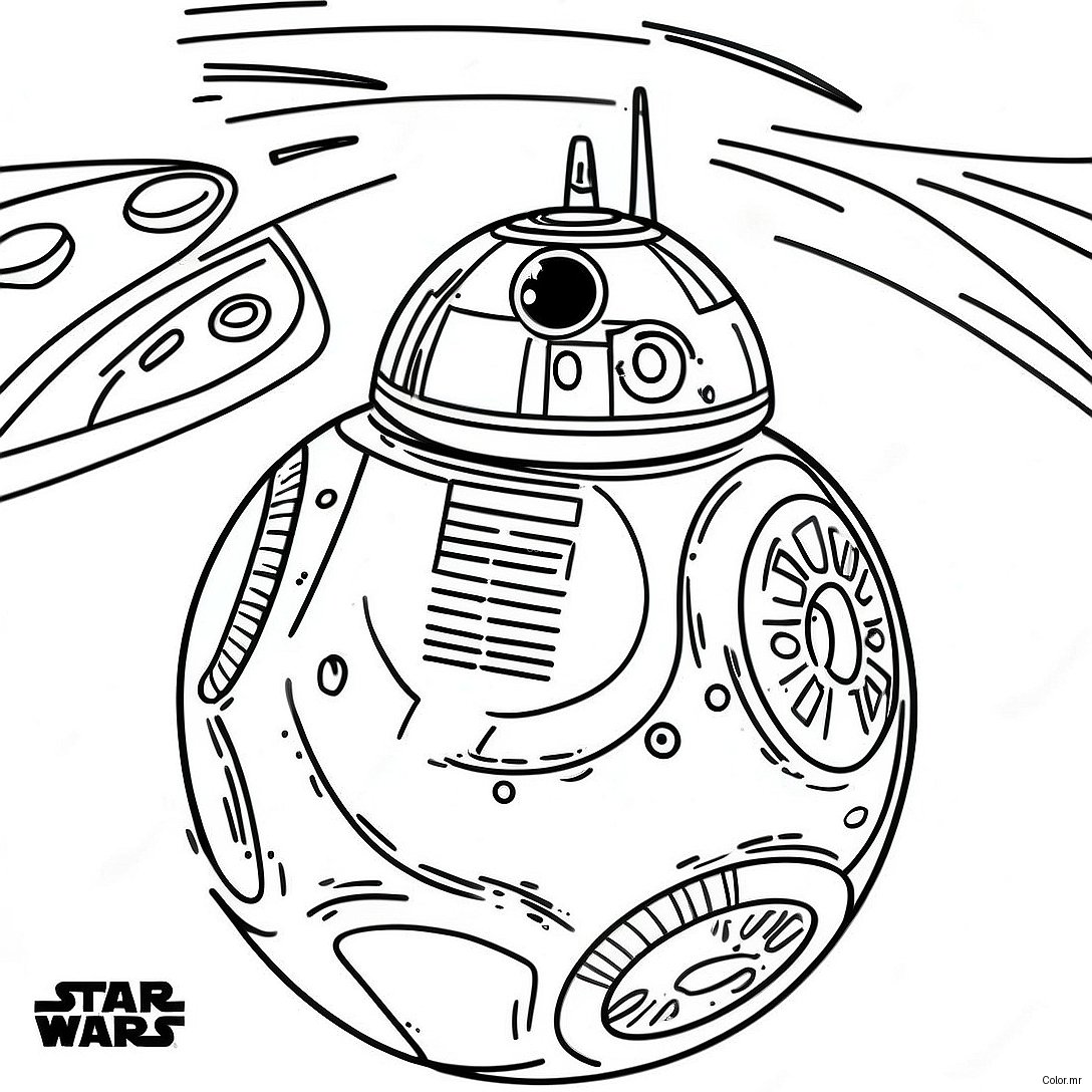 Pagina Para Colorear Realista De Star Wars 42440 35372