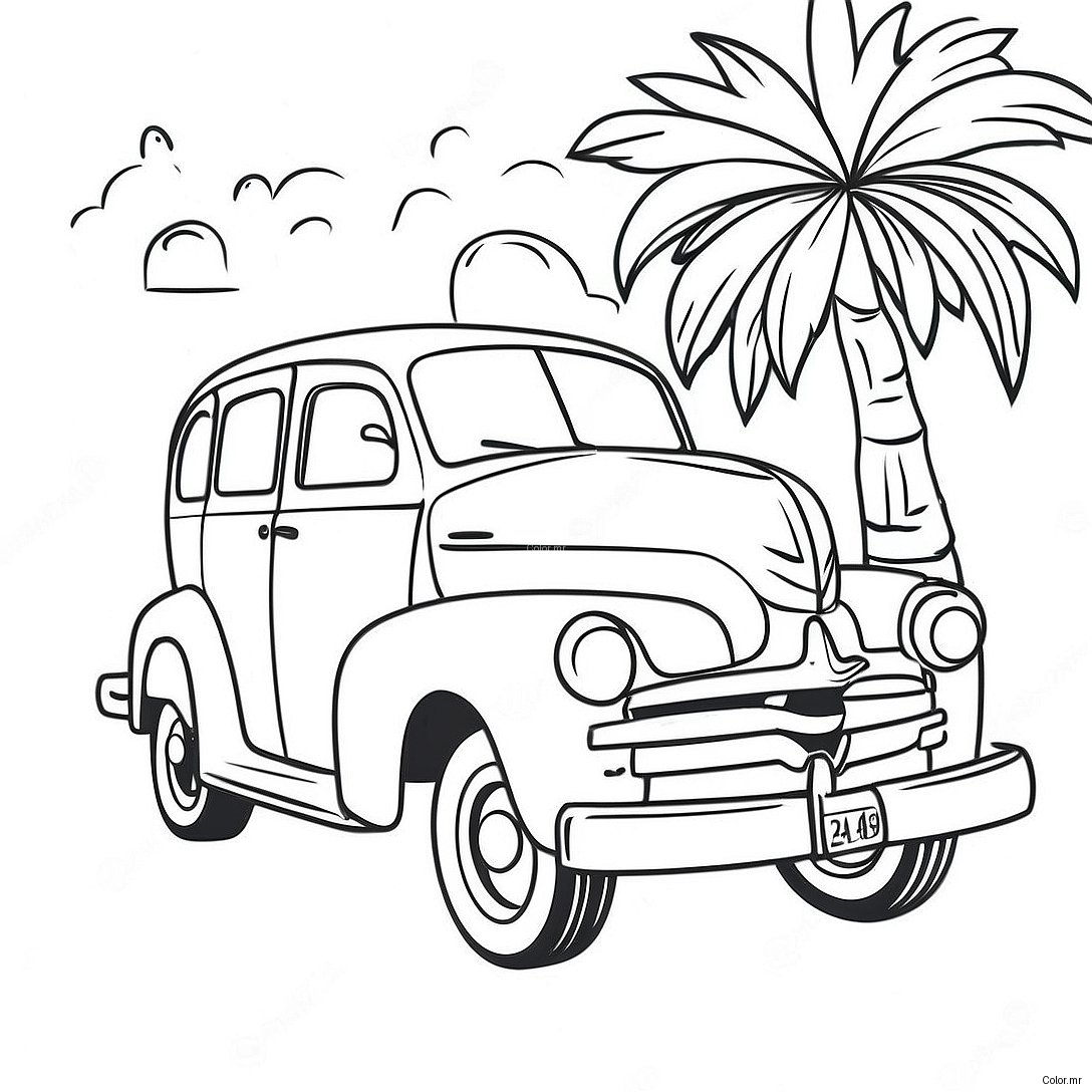 Pagina Para Colorear Vintage 1461 1165