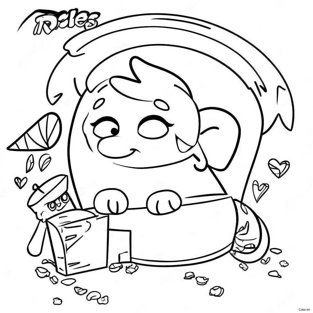 Rosie S Rules Fun Adventure Coloring Page 59557 49439