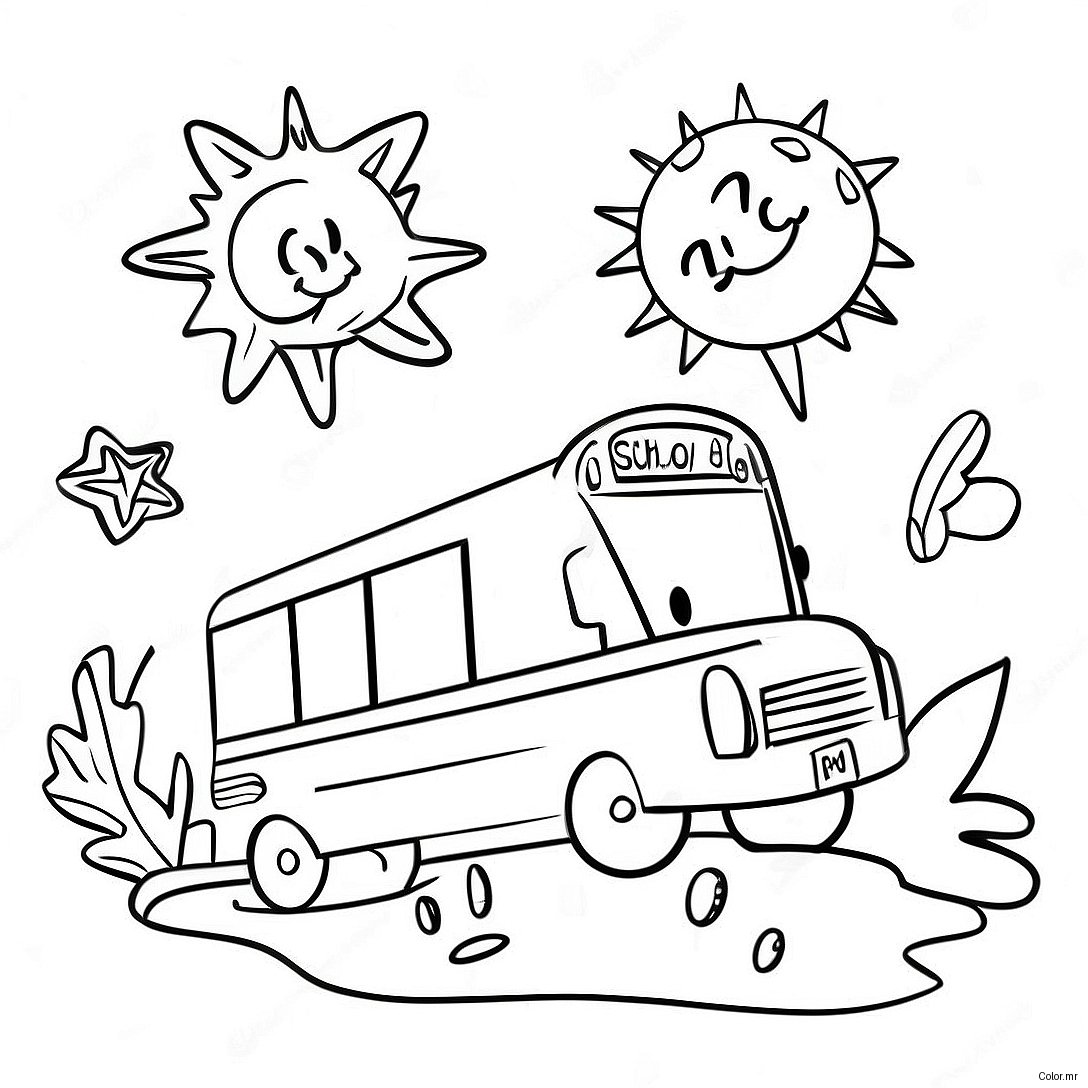 School S Out Fun Activities Coloring Page 9956 8187