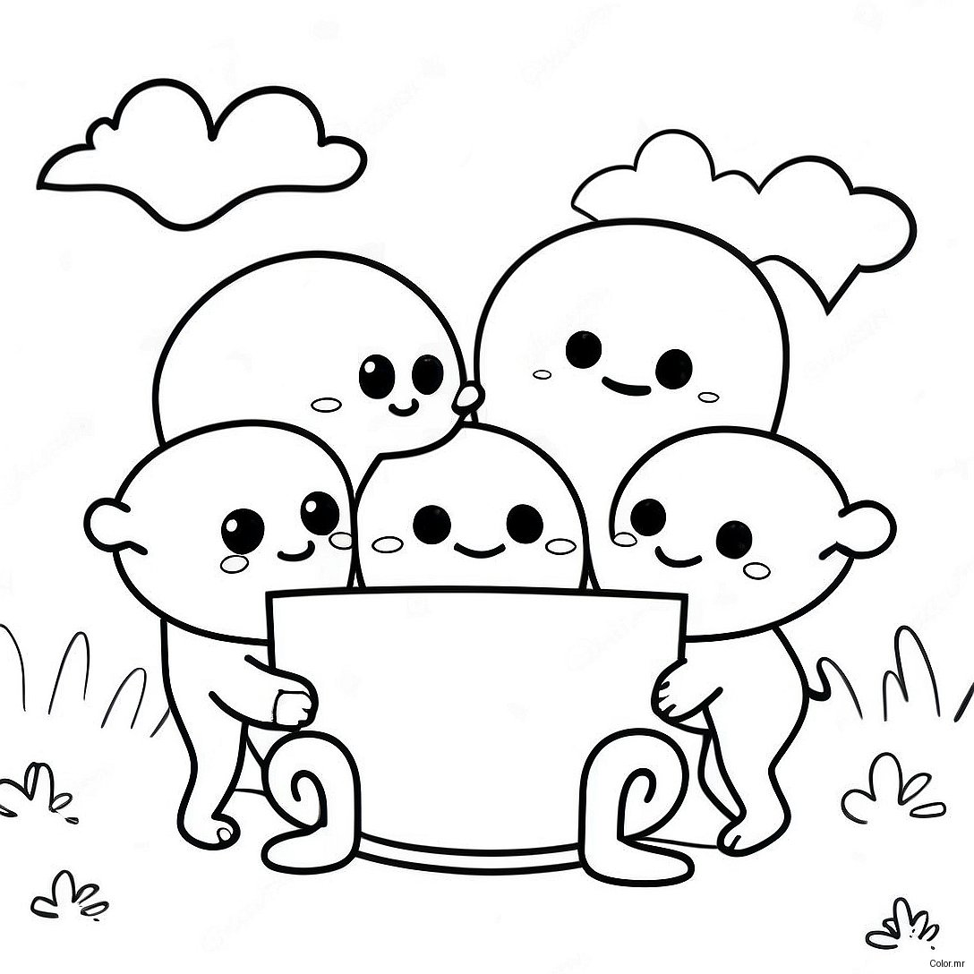 Sturniolo Triplets Fun Adventure Coloring Page 41209 34241