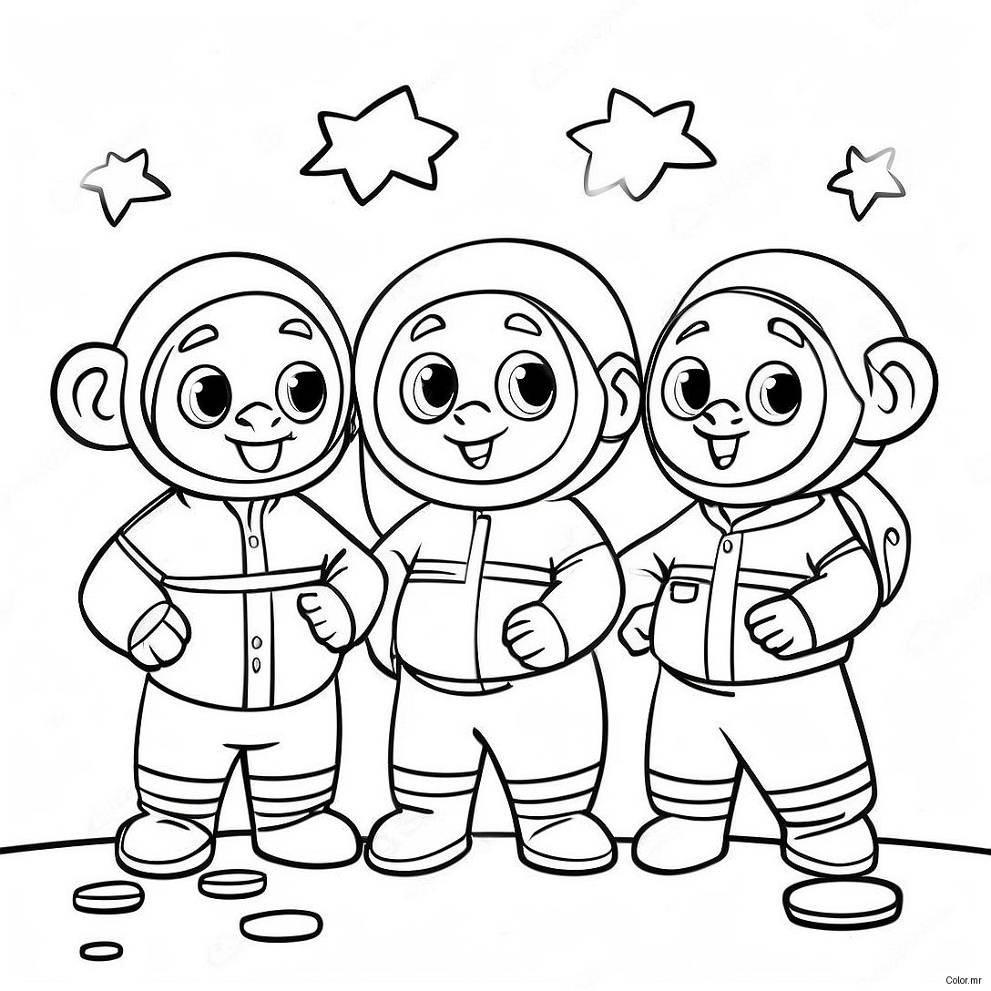 Sturniolo Triplets Fun Adventure Coloring Page 41209 34244