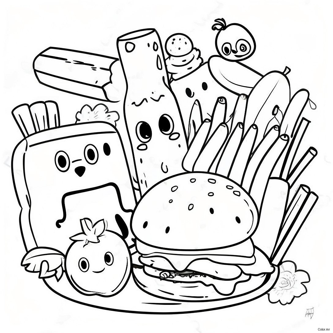 We Don T Eat Our Classmates Coloring Page 33922 17997
