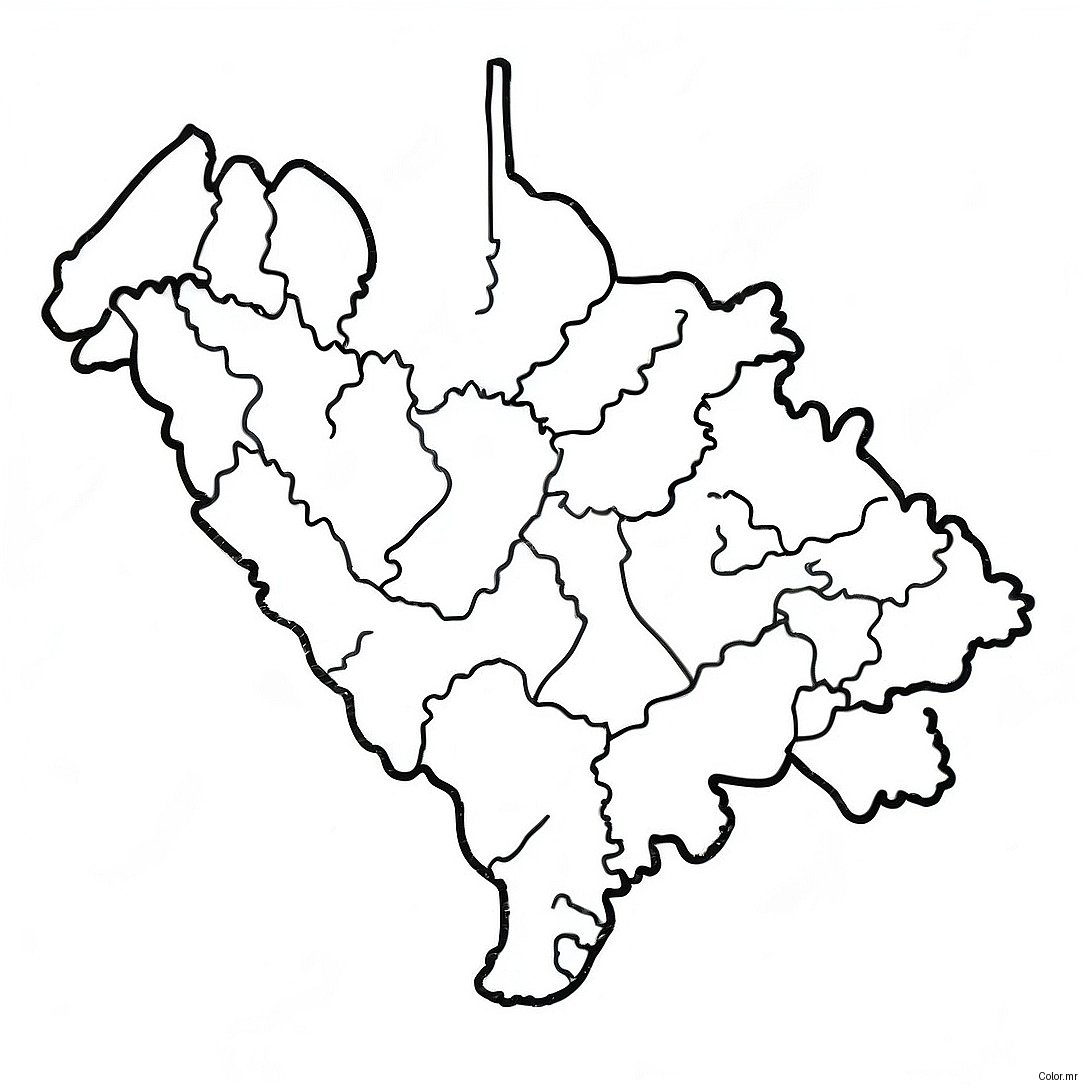 West Virginia State Outline Coloring Page 61156 50713