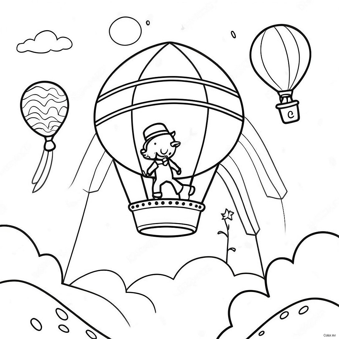 Whimsical Oh The Places You Ll Go Coloring Page 37356 31100