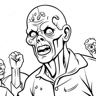 Pagina Para Colorear De Zombies 3 10156-8346