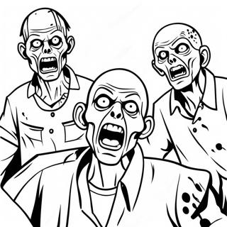 Pagina Para Colorear De Zombies 3 10156-8348