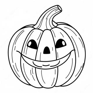 Pagina Para Colorear De Jack O Lantern Sonriendo 10167-8359