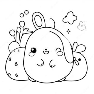 Pagina Para Colorear De Molang Adorable Con Amigos 10277-8447