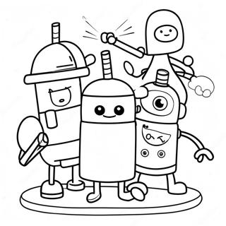 Pagina Para Colorear De Storybots 10387-8523