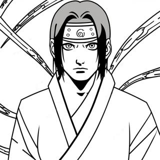 Pagina Para Colorear De Itachi 10437-8563