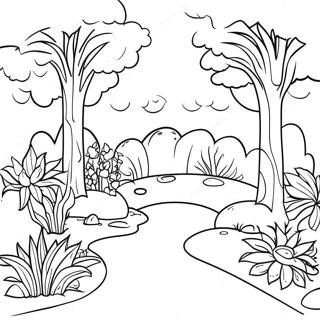 Garten De Banban 6 Páginas Para Colorear